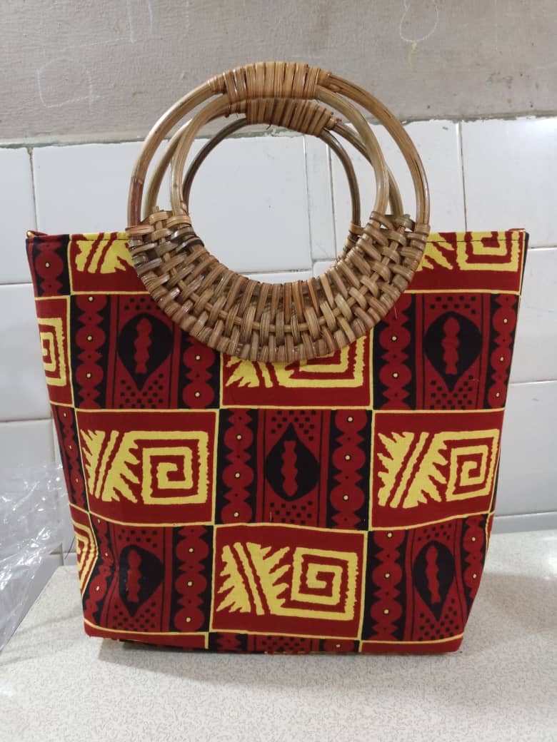 Ankara Basket Handbag